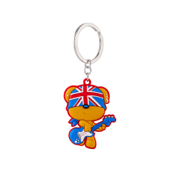 Soft PVC key chain