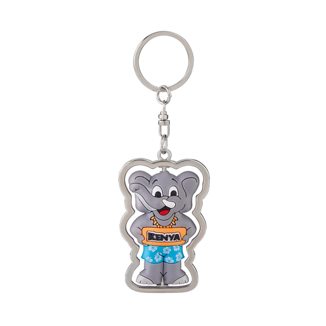 Soft PVC key chain