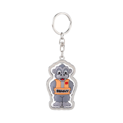 Soft PVC key chain