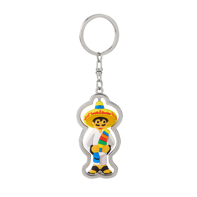 Soft PVC key chain