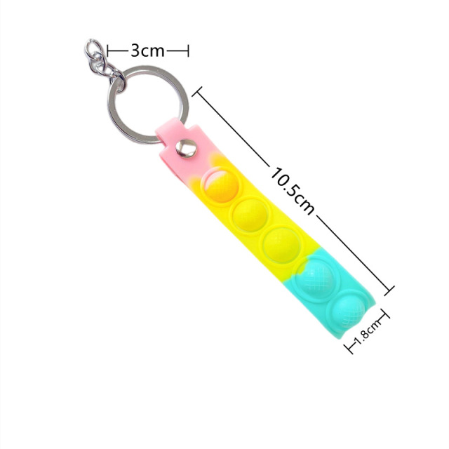 Silicone key chain