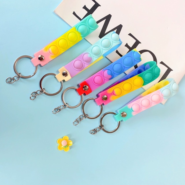 Silicone key chain