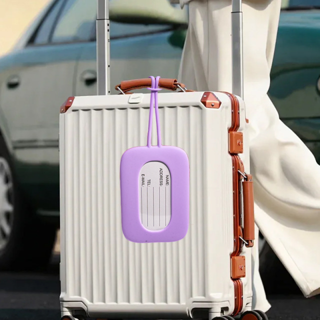 Silicone Luggage Tag