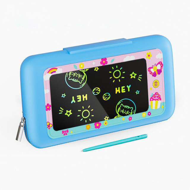Silicone Smart hand-painted pencil case