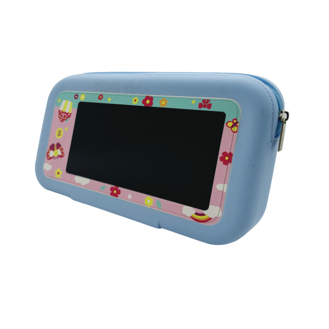 Silicone Smart hand-painted pencil case