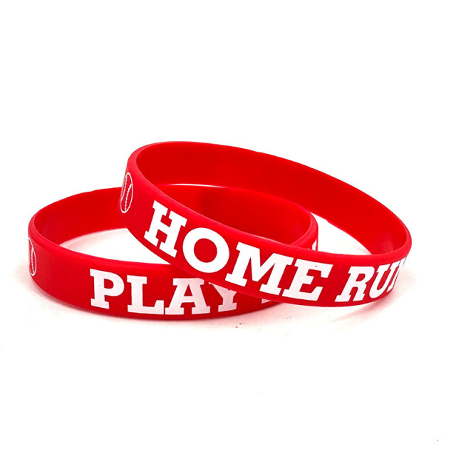 Wristband/bracelet       (debossed with color filling)