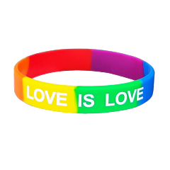 Wristband/bracelet       (Rainbow color)