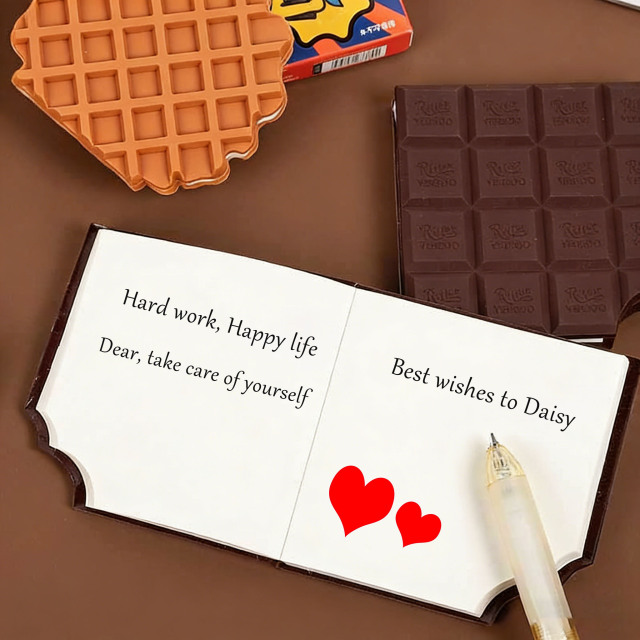 PVC Chocolate Notebook