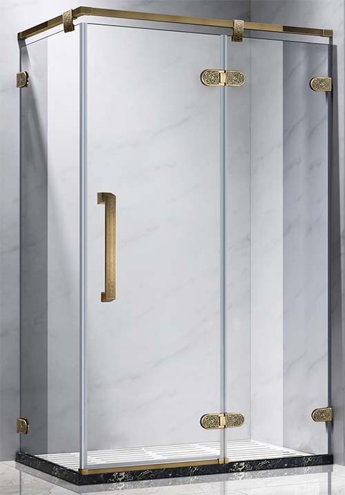 stainless steel antique shower room