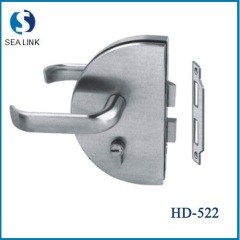 Glass door lock