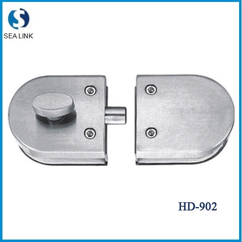 Glass door lock