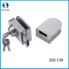 Glass door lock