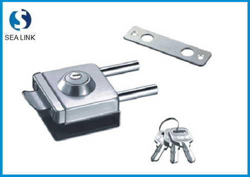 Glass door lock