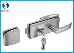 Glass door lock