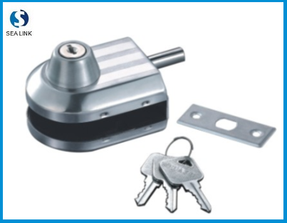 Glass door lock