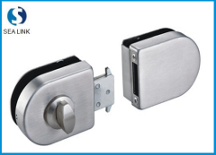 Glass door lock