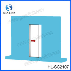 Hidden pocket door sliding system