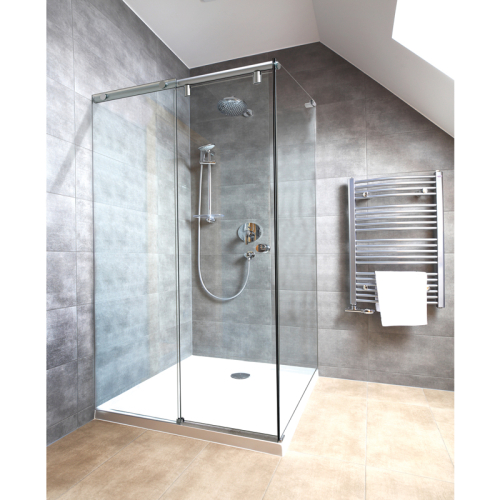 Pacifica Sliding Shower Hardare Kit for Glass