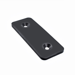 End Door Rectangle Rubber Bumper Pads With Hole
