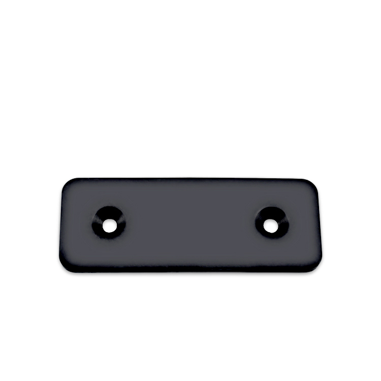 End Door Rectangle Rubber Bumper Pads With Hole