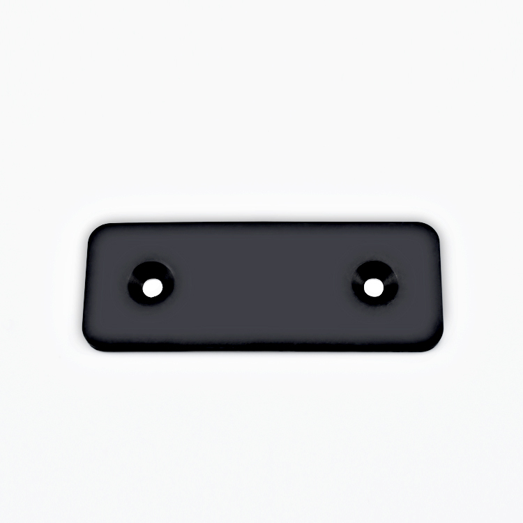 End Door Rectangle Rubber Bumper Pads With Hole