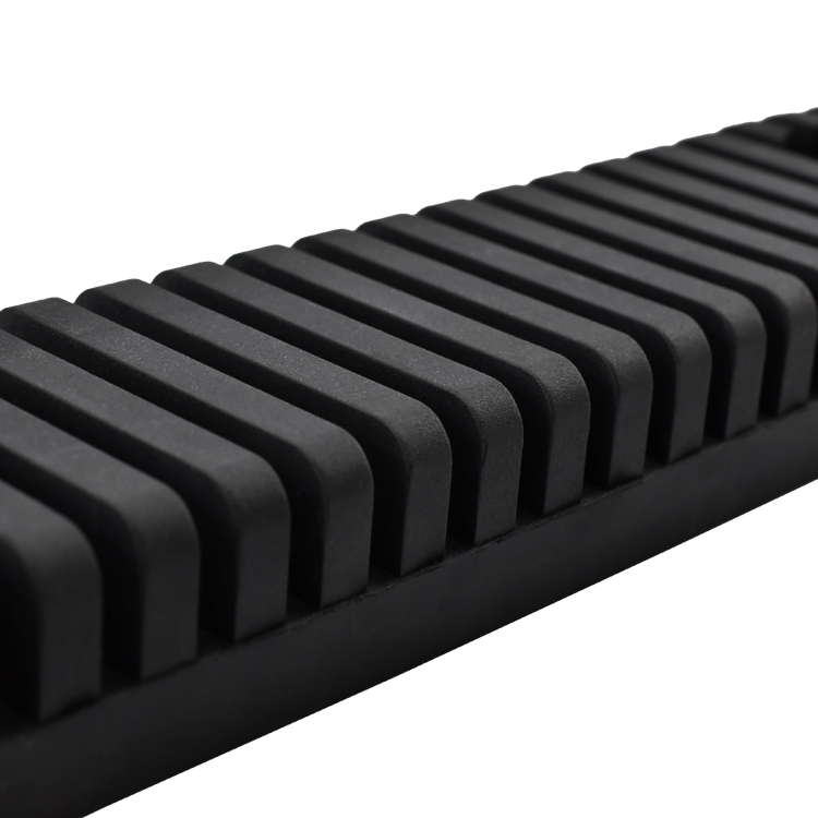 Gap Filler Non Slip Rubber Tire Tread Strips Railway Platform Gap Fillers