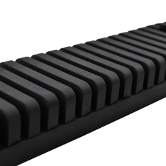 Gap Filler Non Slip Rubber Tire Tread Strips Railway Platform Gap Fillers