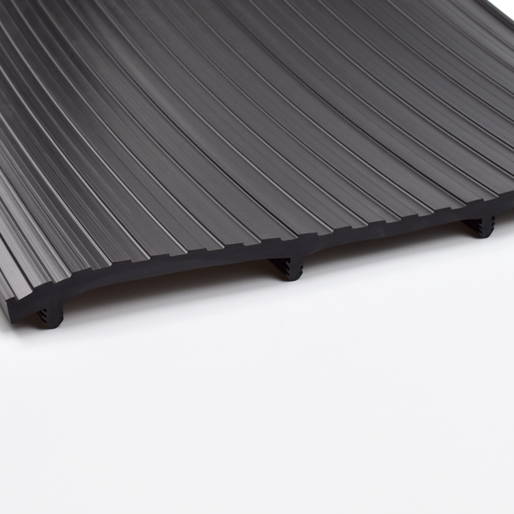 Non Slip Rubber Mat Platform Door Sill Ribbed Rubber Matting