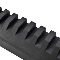 Custom Platform Gap Filler With A Fine Ribbed Pattern Design