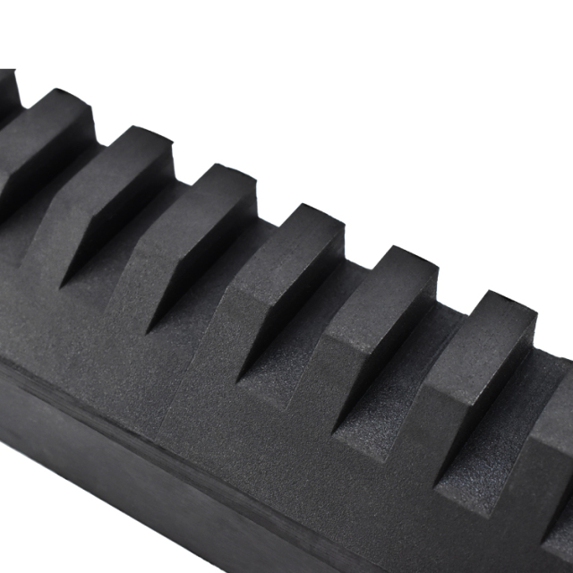 Custom Platform Gap Filler With A Fine Ribbed Pattern Design