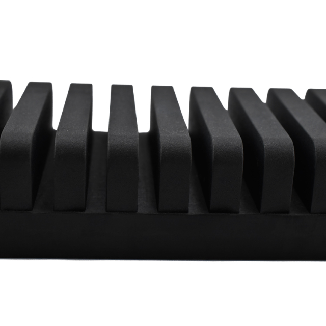 Gap Filler Non Slip Rubber Tire Tread Strips Railway Platform Gap Fillers