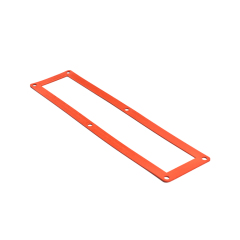Customized Rectangular Rubber Seal Gasket Square Red Flat EPDM Rubber Gasket For Electronic Electric