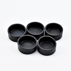 Custom Black Sealing High Temperature Resistance Rubber End Caps Silicone Rubber Caps Covers