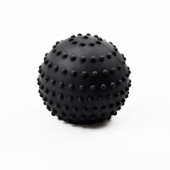 Wholesale Black Massage Ball Silicone Spiky Massage Ball Custom Massage Balls Manufacturer Any Type/Size/Color