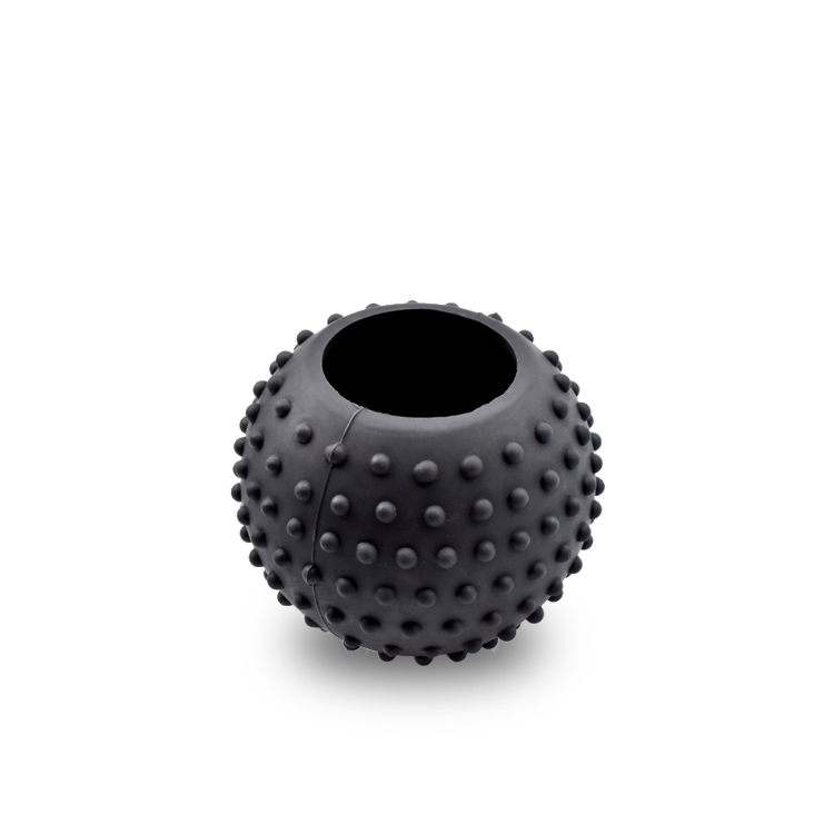 Wholesale Black Massage Ball Silicone Spiky Massage Ball Custom Massage Balls Manufacturer Any Type/Size/Color