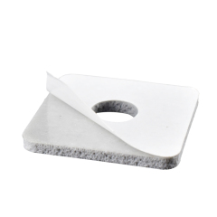 Adhesive Backed Square Rubber Washers