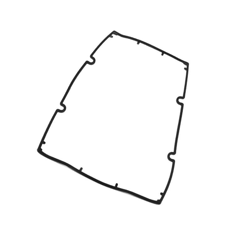 Black Silicone Rubber Waterproof Gaskets Custom Rubber Seals