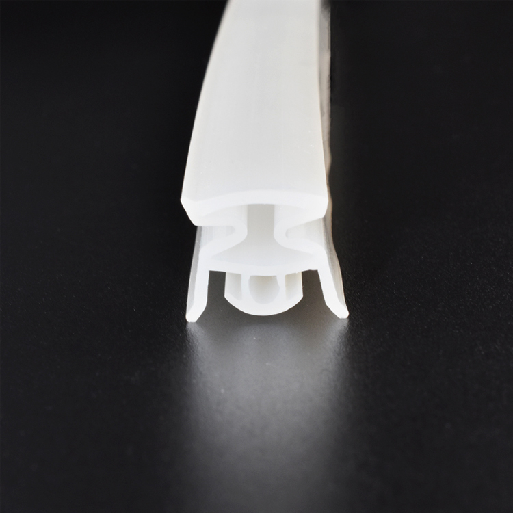Clear Silicone Rubber Strips For Refrigerator Door Sealing