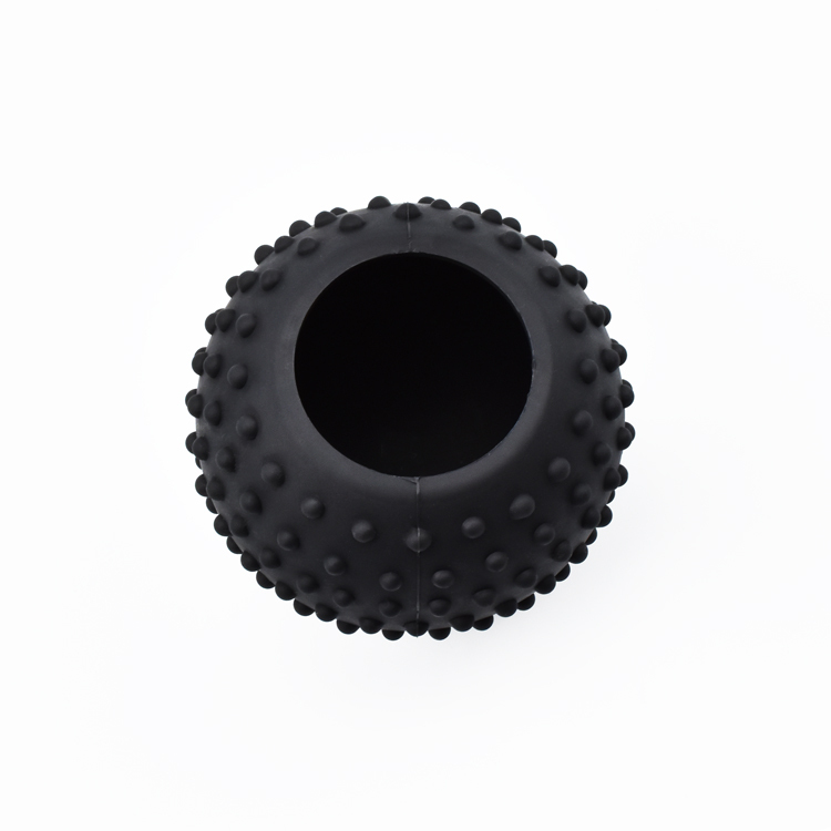 Wholesale Black Massage Ball Silicone Spiky Massage Ball Custom Massage Balls Manufacturer Any Type/Size/Color