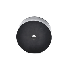 Black Round Rubber Feet Screw Hole Columnar Rubber Equipment Feet Bumpers Pads Shock-absorbing Silicone Foot Pad With Washer