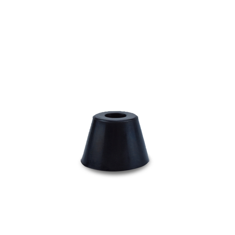 Black Tapered Silicone Rubber Feet Pads For Table/Chair/Furniture/Cut Board/Machine