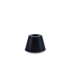 Black Tapered Silicone Rubber Feet Pads For Table/Chair/Furniture/Cut Board/Machine