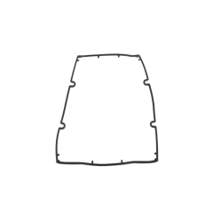 Black Silicone Rubber Waterproof Gaskets Custom Rubber Seals