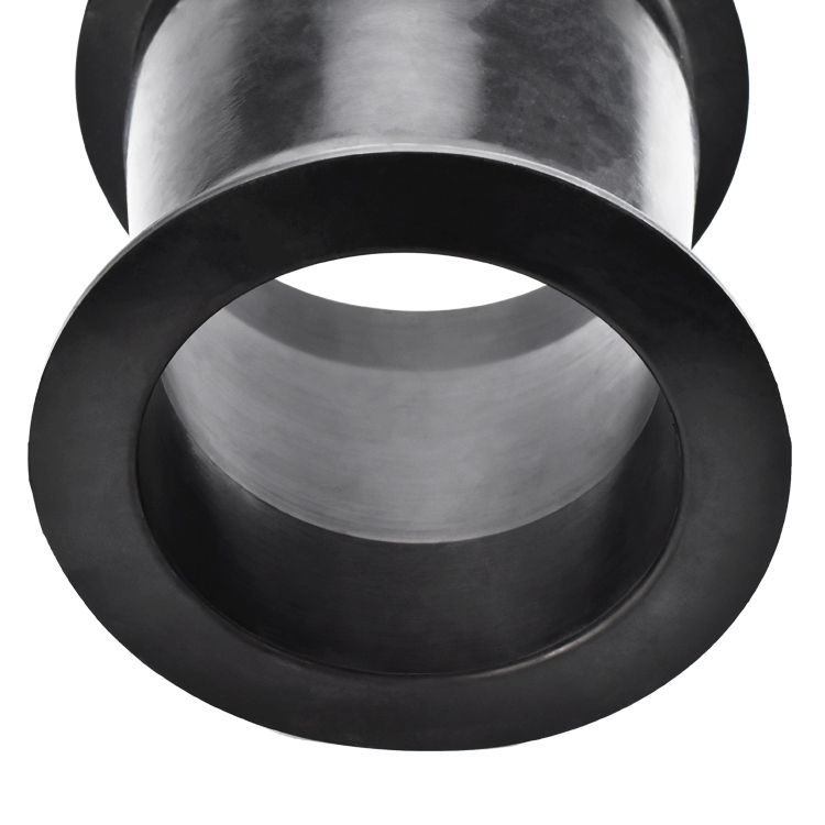 Custom Rubber Parts Rubber Flange Bushing Double Flanged Sleeve Bushings For Auto Part, Marine