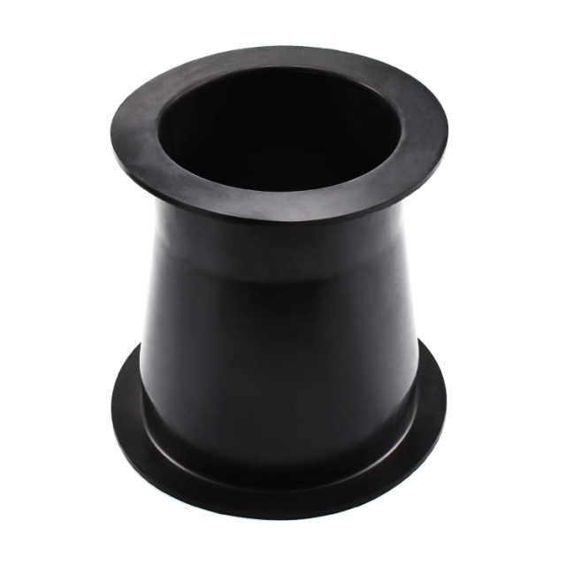Custom Rubber Parts Rubber Flange Bushing Double Flanged Sleeve Bushings For Auto Part, Marine