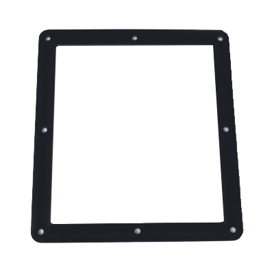 Customized Rectangular High Temp Rubber Seal Gasket Soft Sealing Flat High-Temperature Silicone Sponge Gaskets For Light Industry