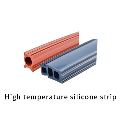 High-Temperature Silicone Seals Rubber Strips Flame Retardant Heat Resistant Oven Rubber Door Seal Strips