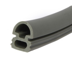 Custom Double Bulb Rubber Gasket Seal Strip TPV Extrusion Strips For Door and Window Sealing