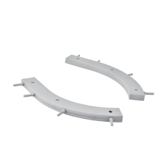 Custom Molded Rubber Products EPDM Rubber Molding Rubber Part Anti Pinch Top Cover Gasket For Rail Transit