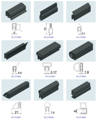 Automotive Rubber Seals Co-Extruded Car Window Weather Stripping Auto Rubber Door Seal Edge Trim Automotive Trims & Parts